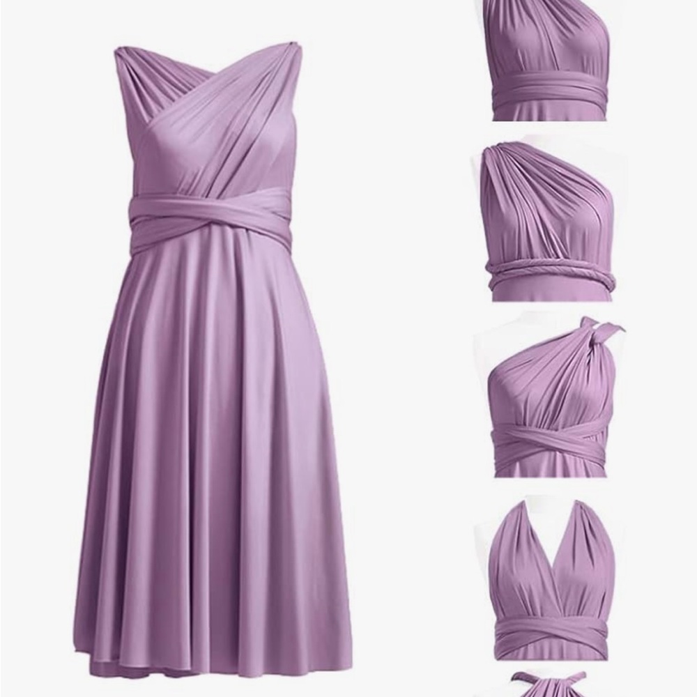 Lavendar convertible/transformer/infinity dress.